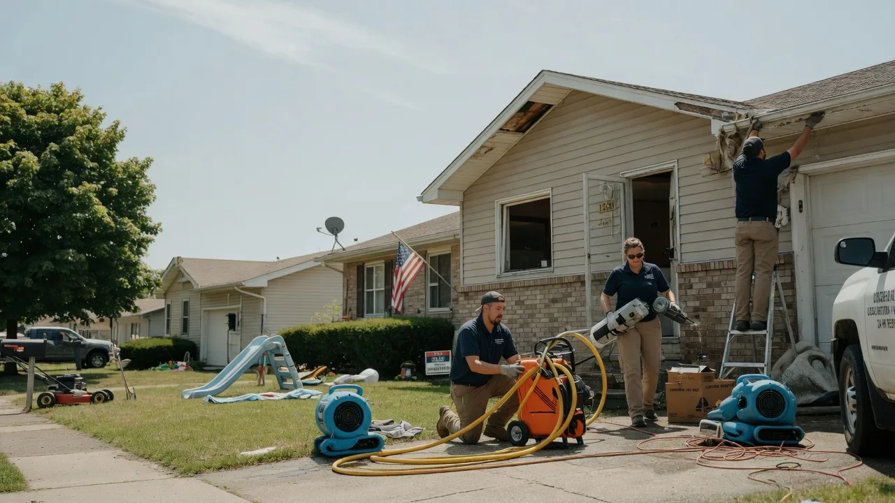 Water Damage Restoration in Rosamond, IL near me